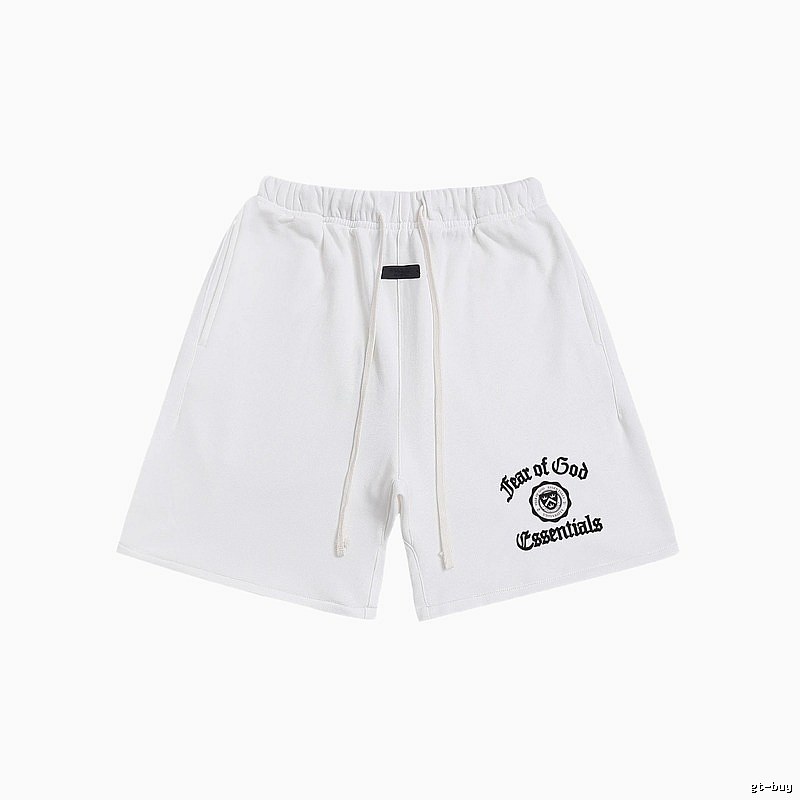 ESSENTIALS Trendy Brand Simple White Shorts