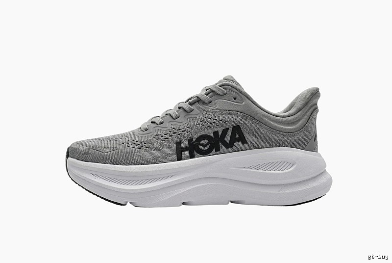 HOKA Trendy Cool Gray Sports Shoes
