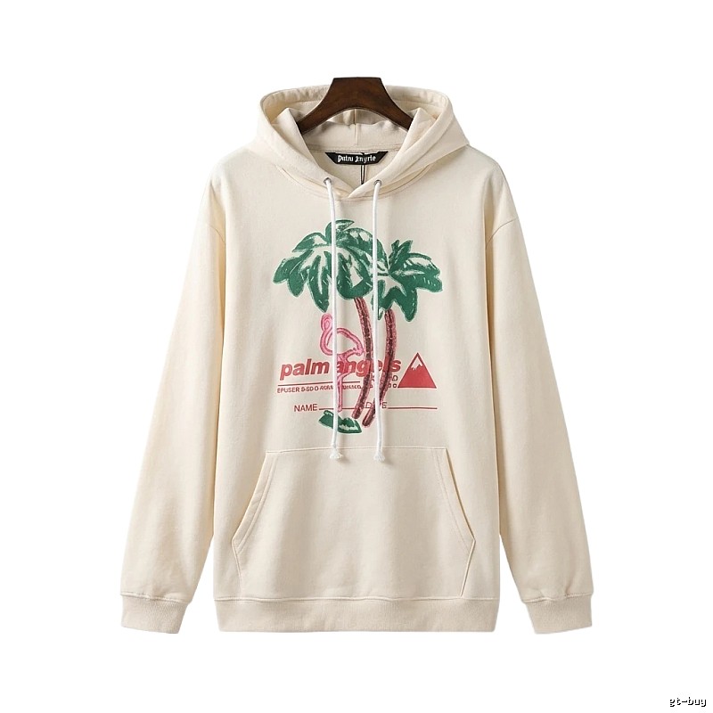 Palm Angels Printed Casual Hoodie