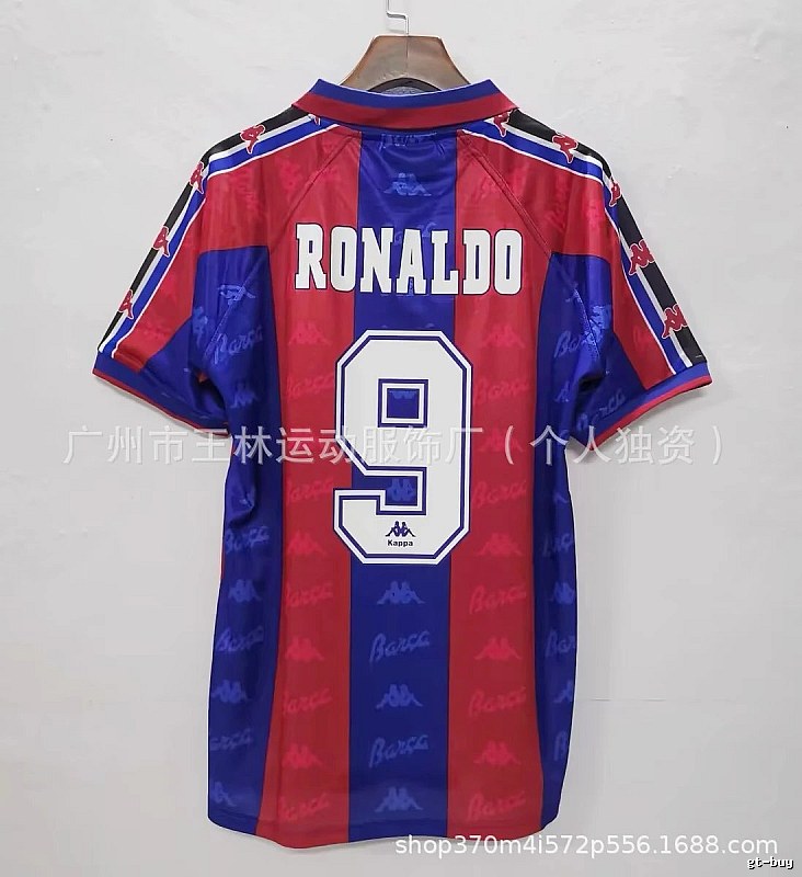 AC Milan Relaxed Kaka #22 soccer jersey Black Red Striped with Versatile Design