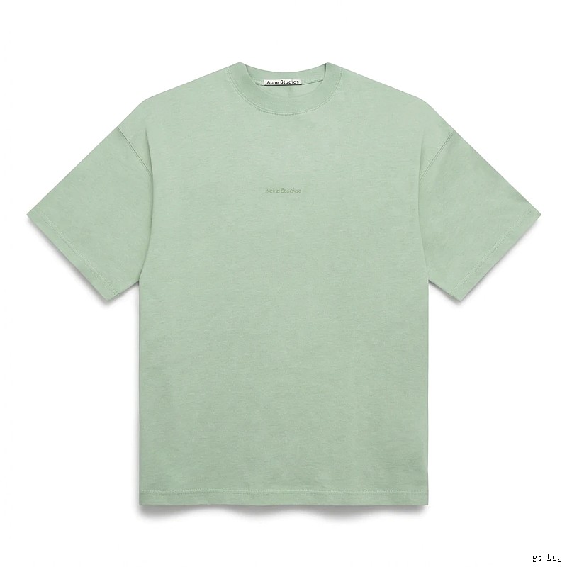 Acne Studios minimalist style light green T-shirt