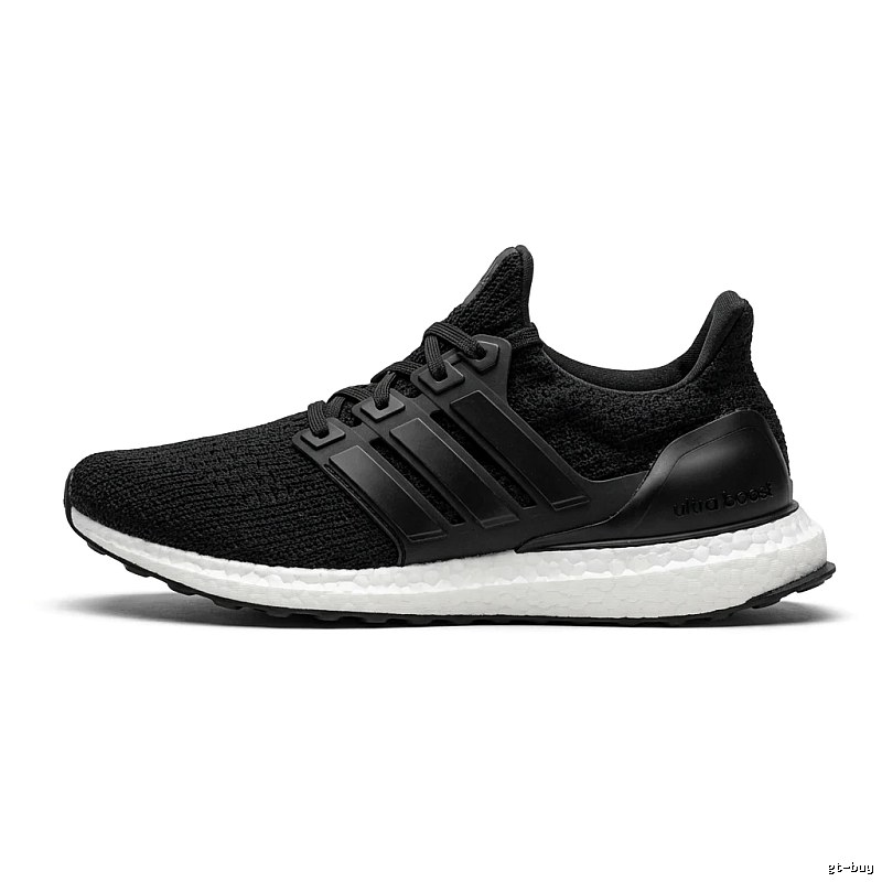 Adidas Ultraboost black and white running shoes
