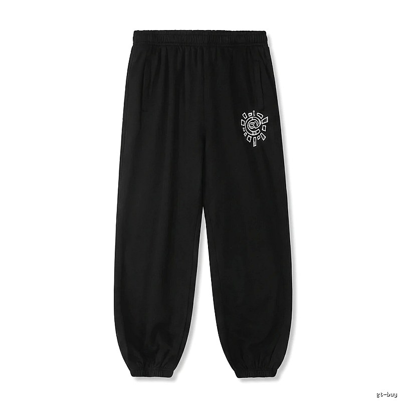 ADWYSD Printed Casual Black Pants