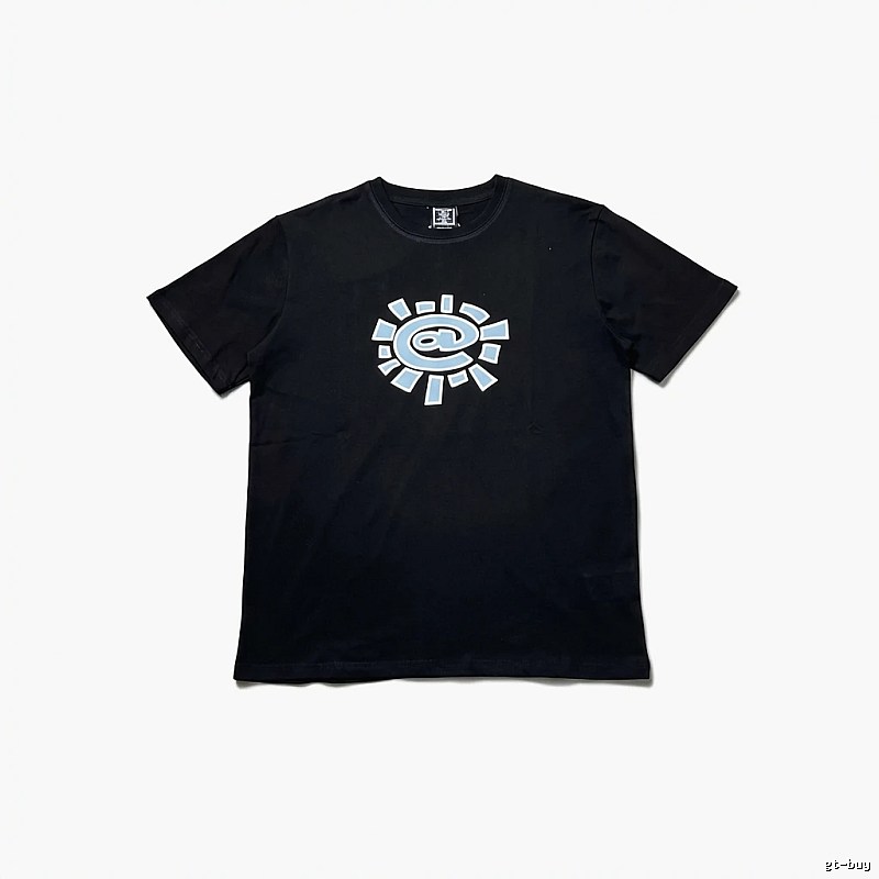 ADWYSD Sun Pattern Black T-shirt