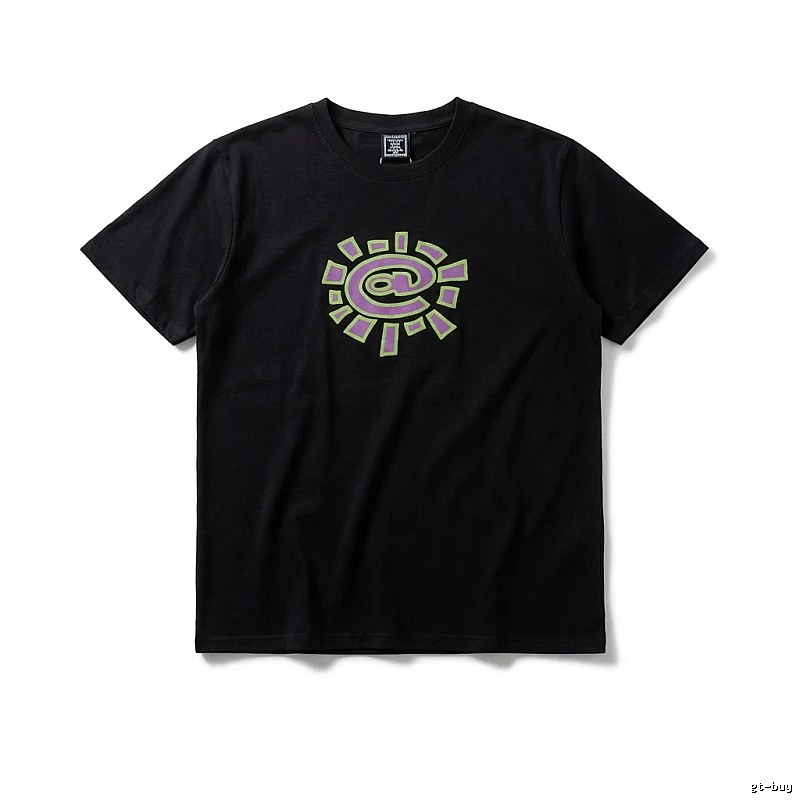 ADWYSD Trendy Brand Printed Black T-shirt