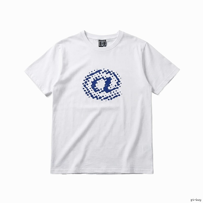 ADWYSD trendy brand simple white T-shirt