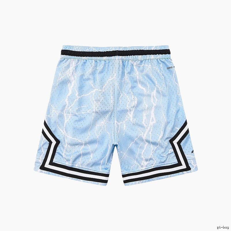 AJ Lightning Pattern Athletic Shorts
