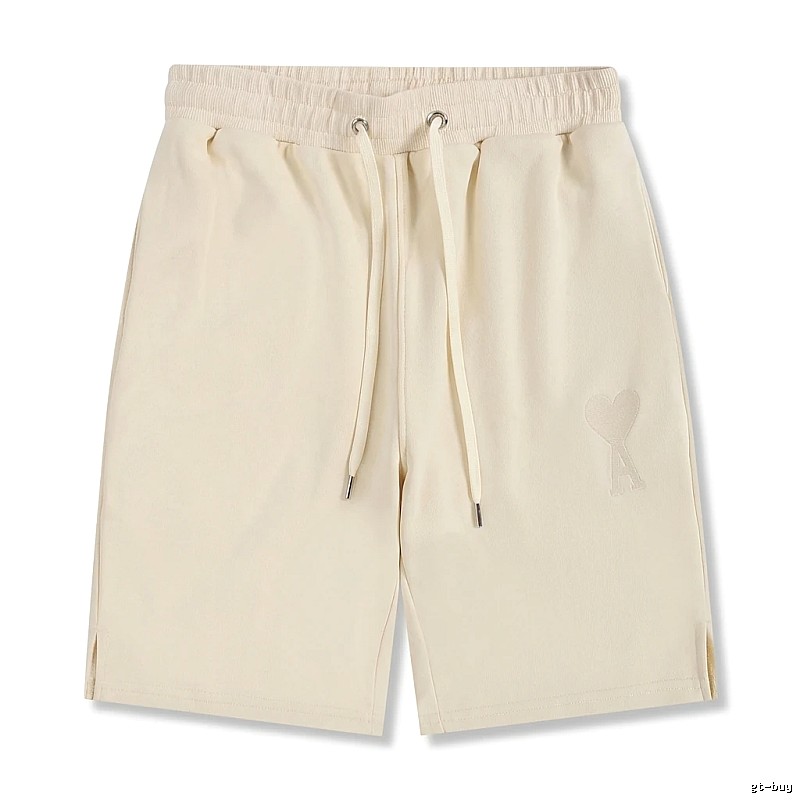 AMI casual style off-white shorts