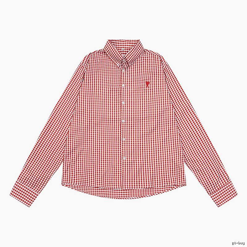 AMI checkered retro-style shirt
