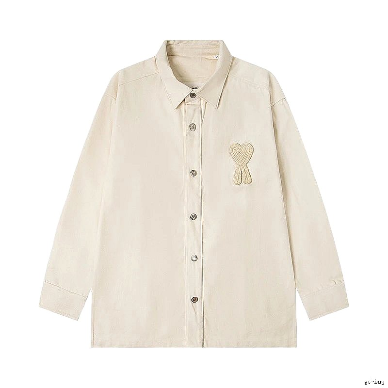 AMI Embroidered Love Style Shirt