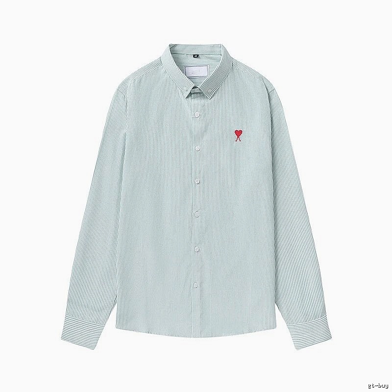 AMI Heart - Shaped Stripe Shirt