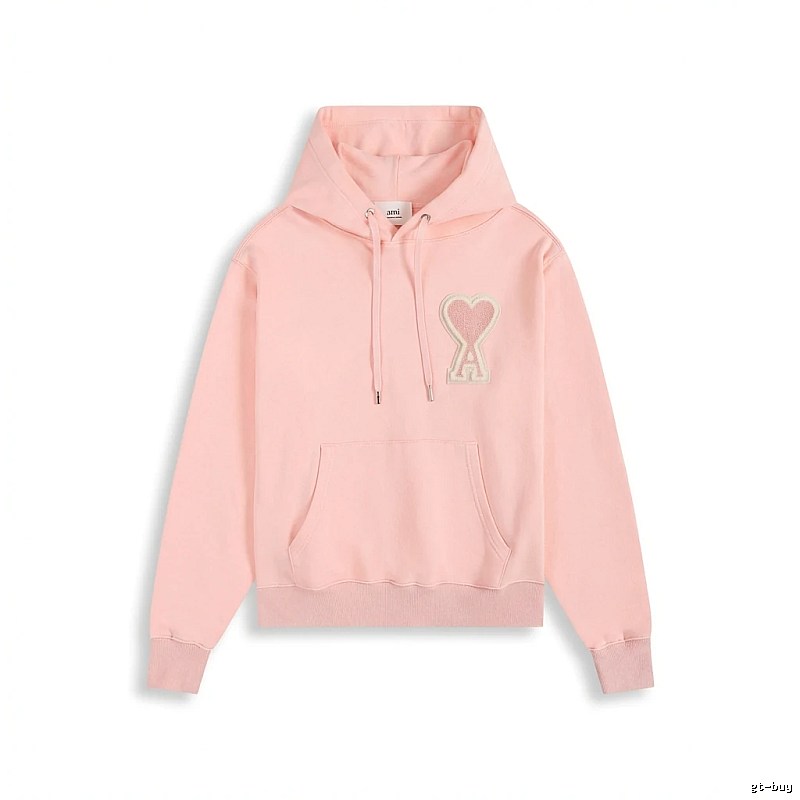 AMI Love Pink Hoodie