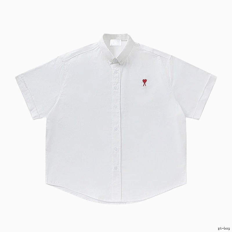 AMI Love Simple White Shirt
