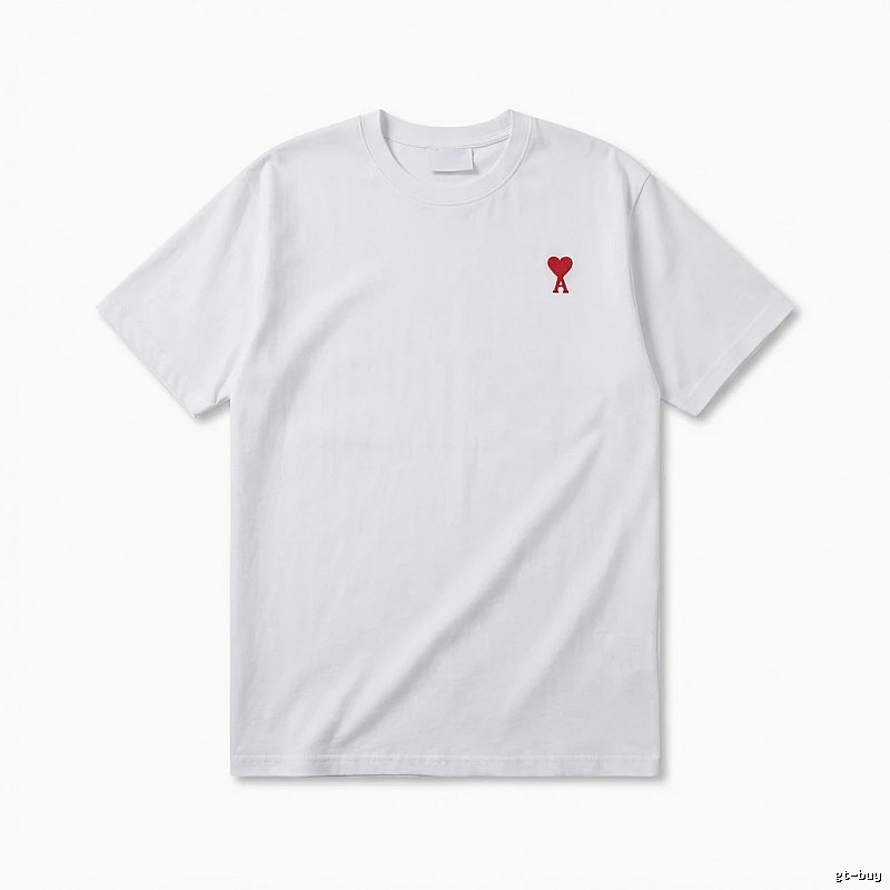 AMI Love Simple White T-shirt