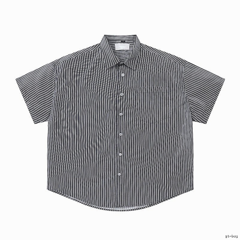 AMI striped retro-style shirt