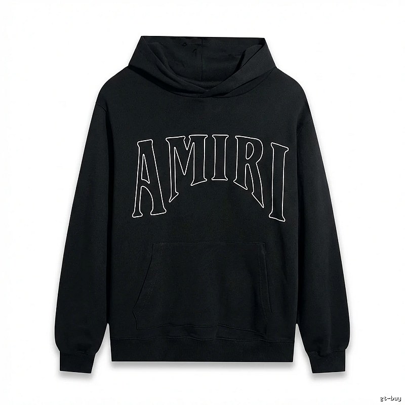 AMIRI Alphabet Style Black Sweatshirt