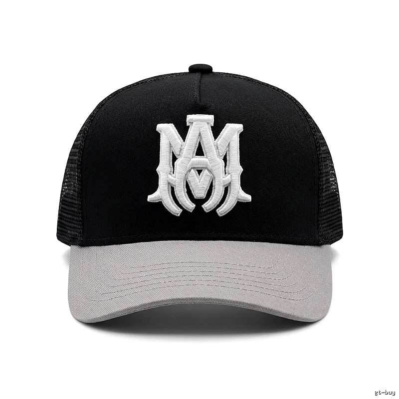 AMIRI Embroidered Trendy and Cool Black Hat