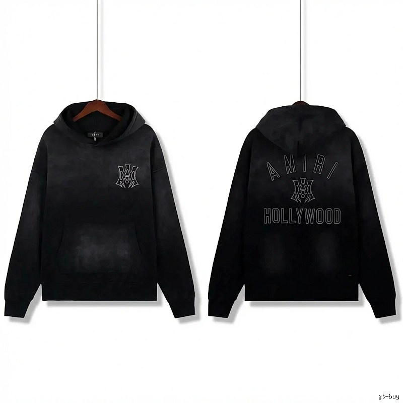 AMIRI Hollywood Collection Dark Style Hoodie