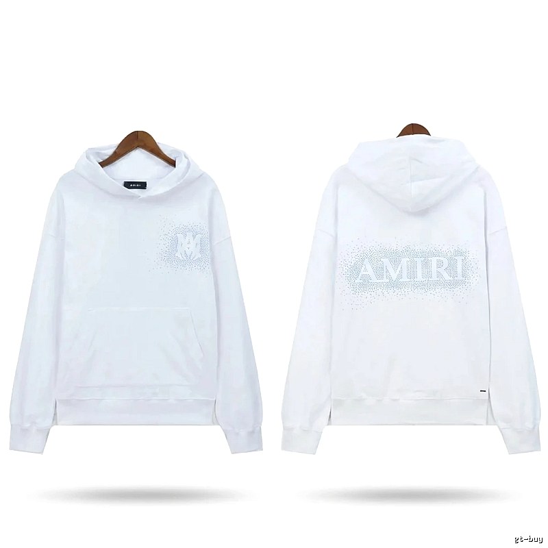 AMIRI Hot Drill Trend Brand White Sweatshirt