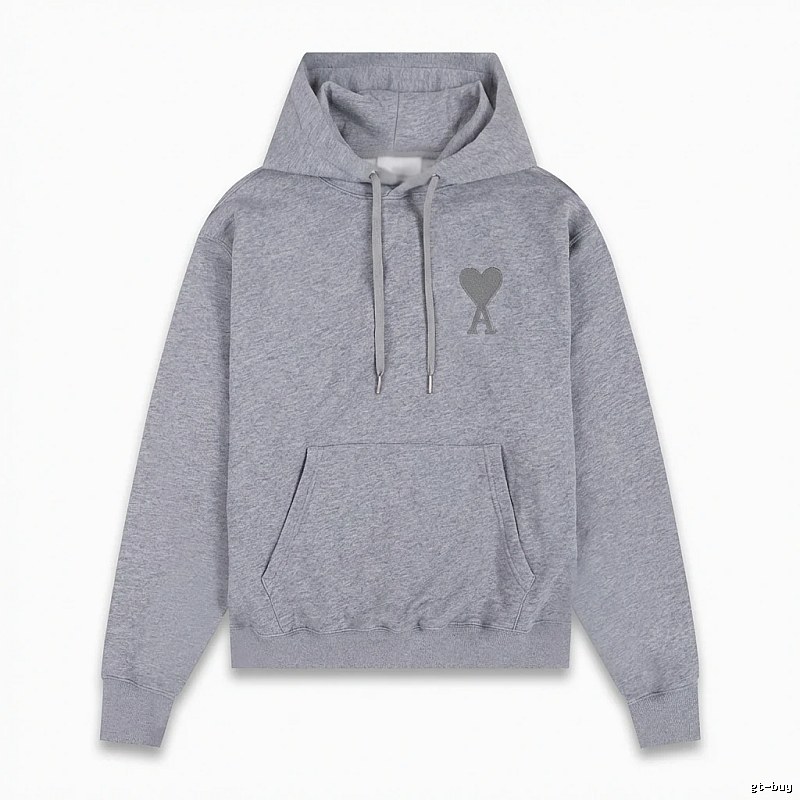 AMIRI Love Collection Grey Hoodie