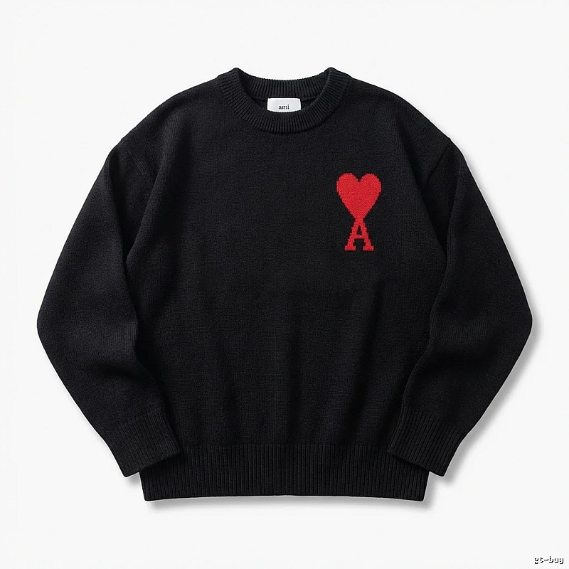 AMIRI Love Trendy Black Sweater
