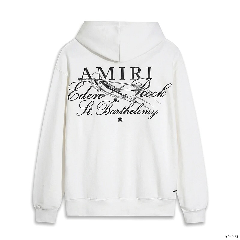 AMIRI Printed Casual White Sweatshirt