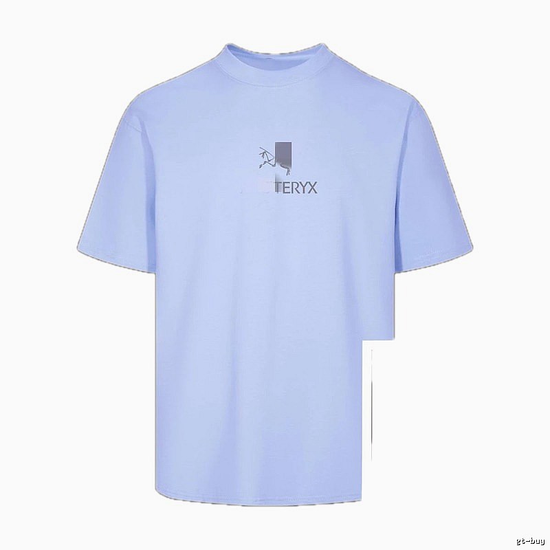 Arc'teryx Bone Logo Outdoor Casual Light Blue T-Shirt
