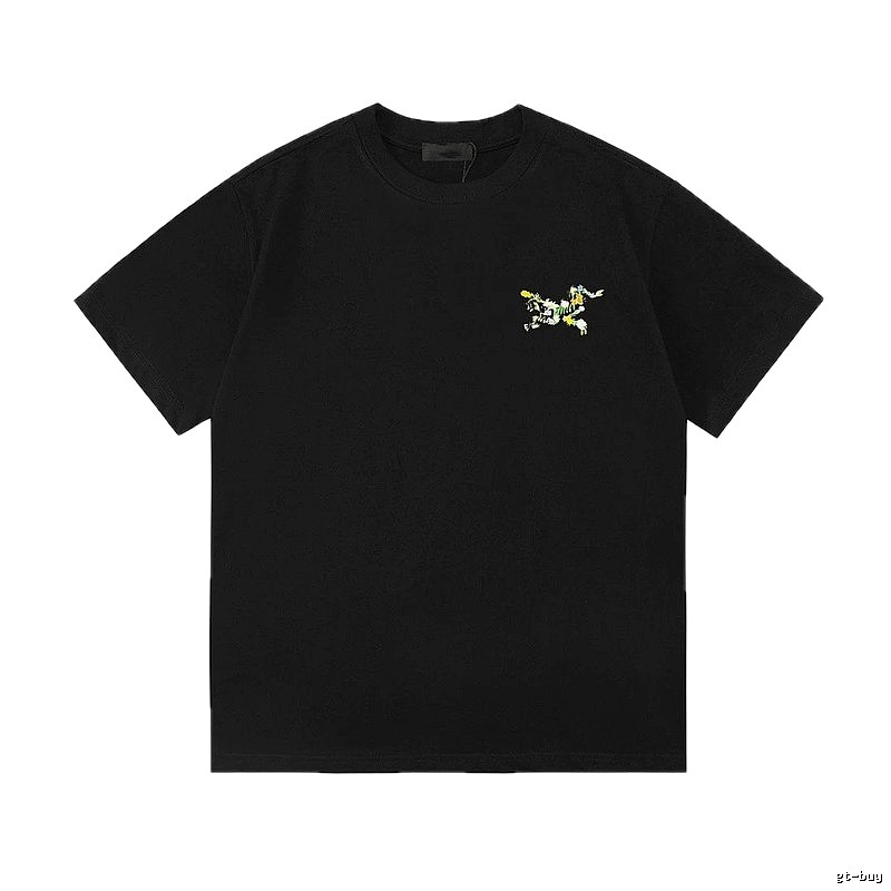 Arc'teryx Floral Print Street Style Black T-Shirt