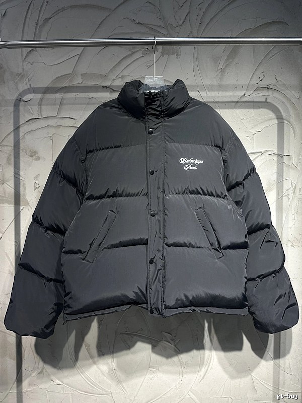 Balenciaga black down jacket