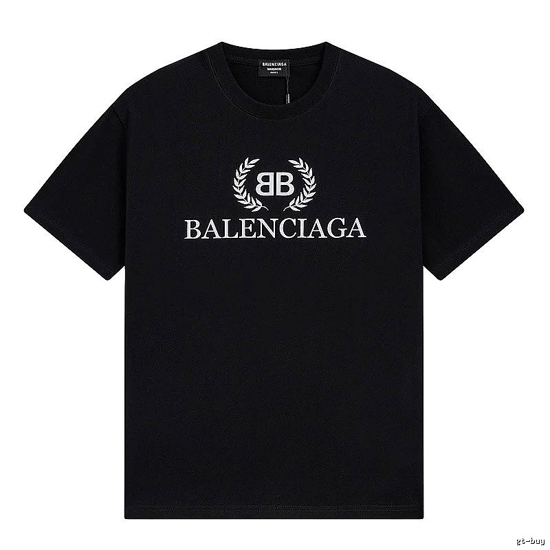 Balenciaga Classic Style Black T-shirt