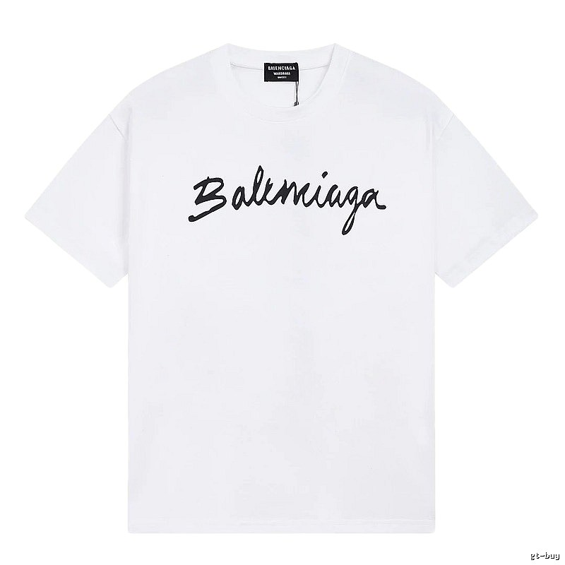 Balenciaga letter simple white T-shirt