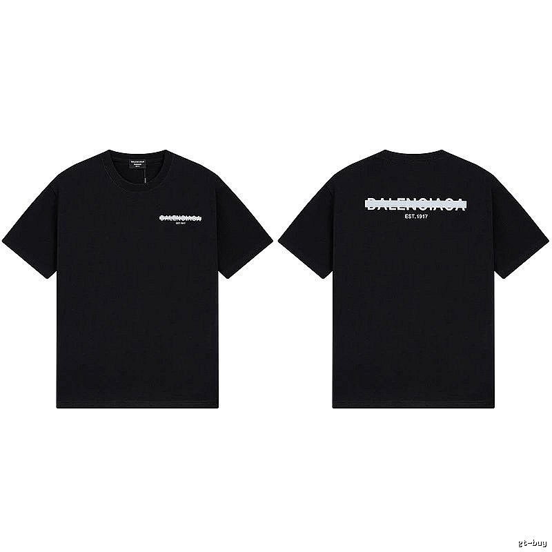 Balenciaga minimalist black T-shirt