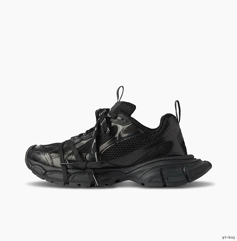 Balenciaga retro black sneakers