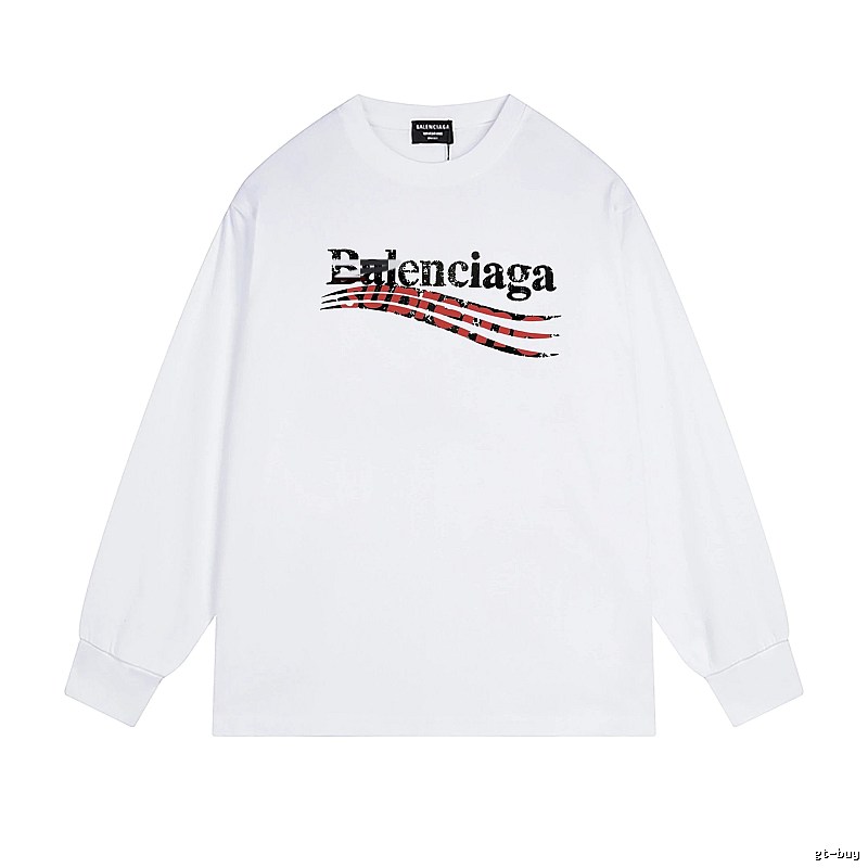 Balenciaga retro-style white T-shirt