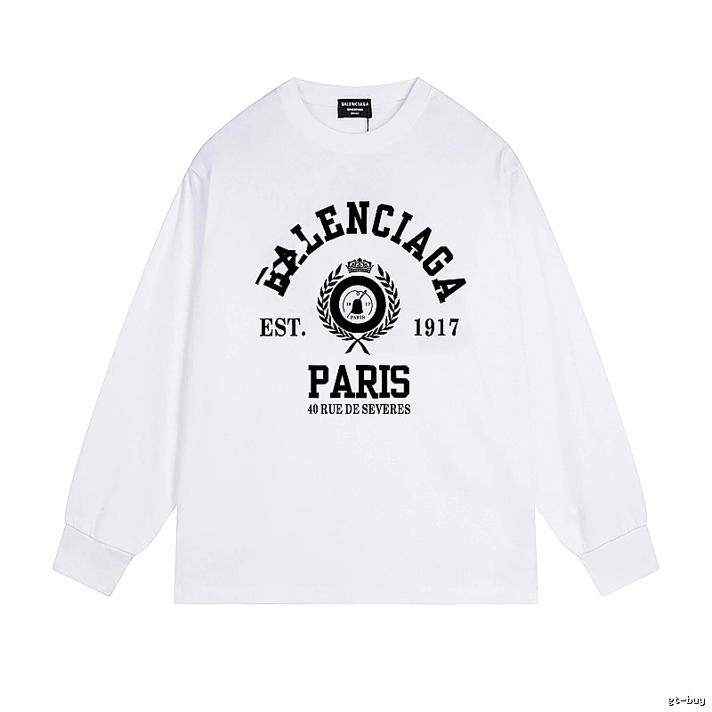 Balenciaga retro-style white T-shirt