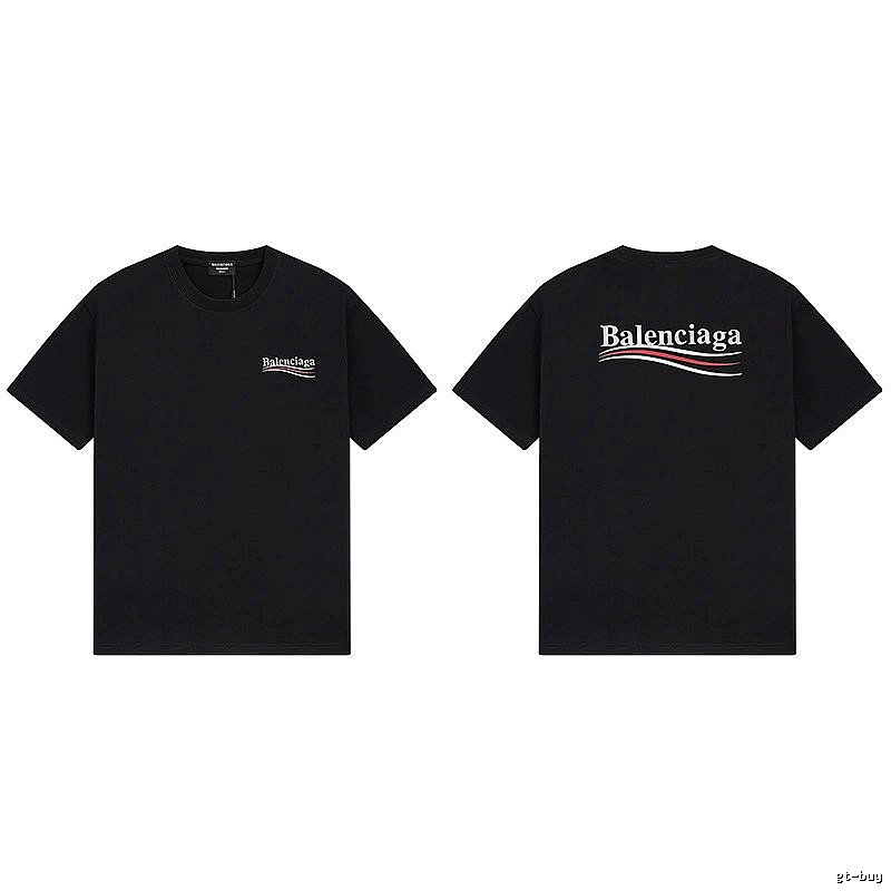 Balenciaga simple black short-sleeve