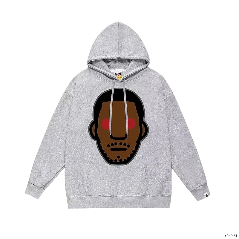 Bape Ape Grey Hoodie