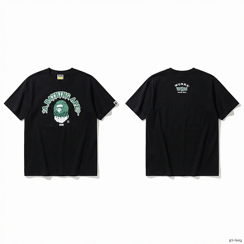 Bape Ape Head Trendy Black T-shirt