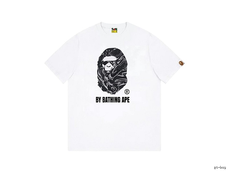 Bape Ape Head Trendy Cool White T-shirt
