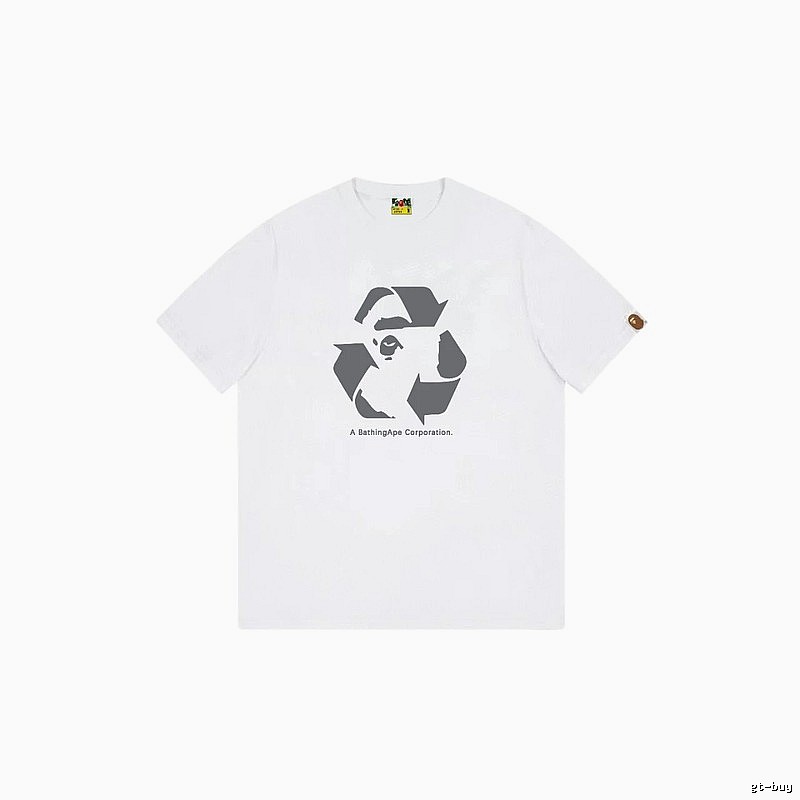 Bape Recycling Collection White T-shirt