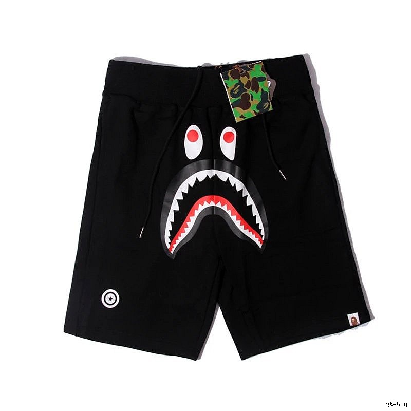 Bape Shark Series Black Shorts