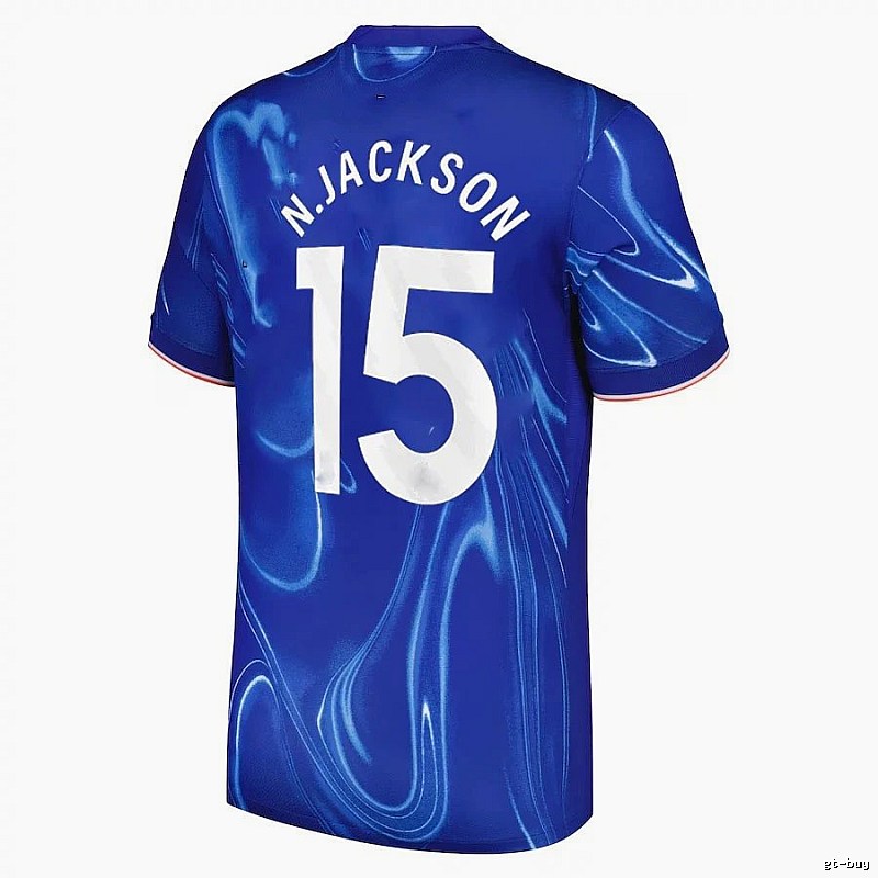 Barcelona Easy Match Gavi #6 soccer jersey Blue Red Barcelona for Leisure Wear