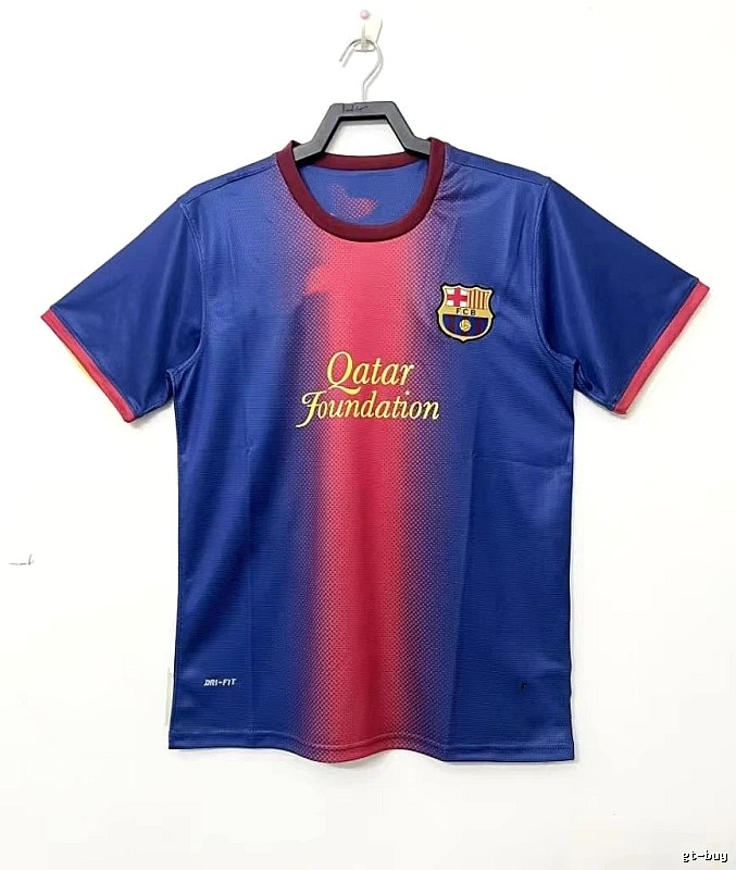 Barcelona Gift Ready Retro soccer jersey Blue Red Barcelona with Fresh Pattern