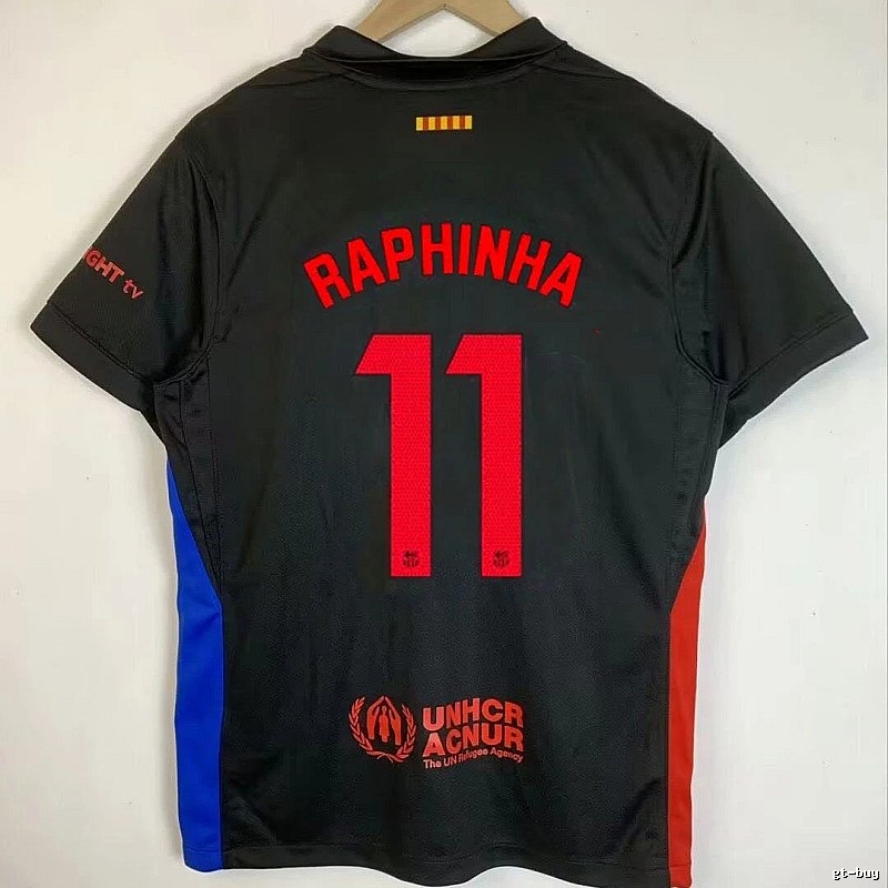 Barcelona Patterned Gavi #6 soccer jersey Blue Red Barcelona with Polished Detail