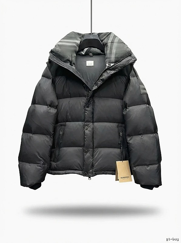 Black fashionable down jacket of Balenciaga