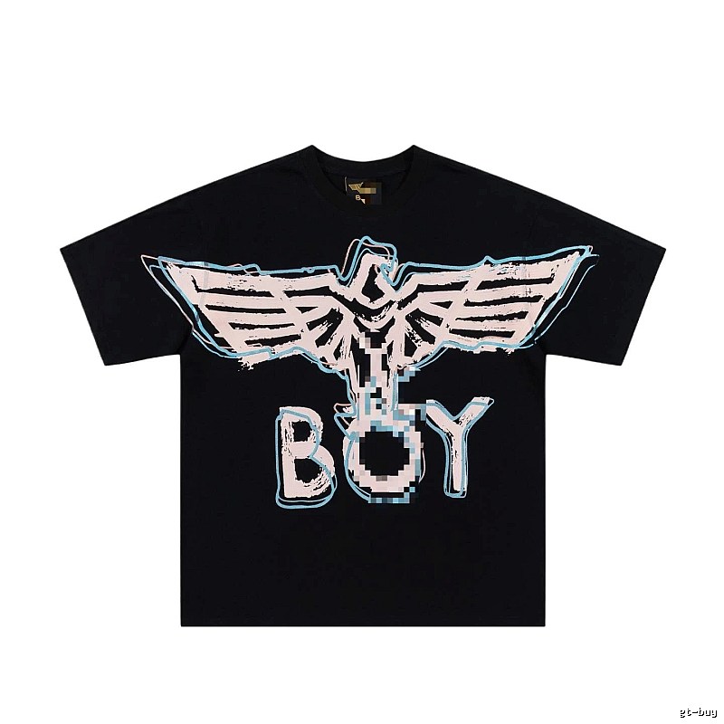 BOY Falcon Series Street Style Black Short-sleeve T-shirt
