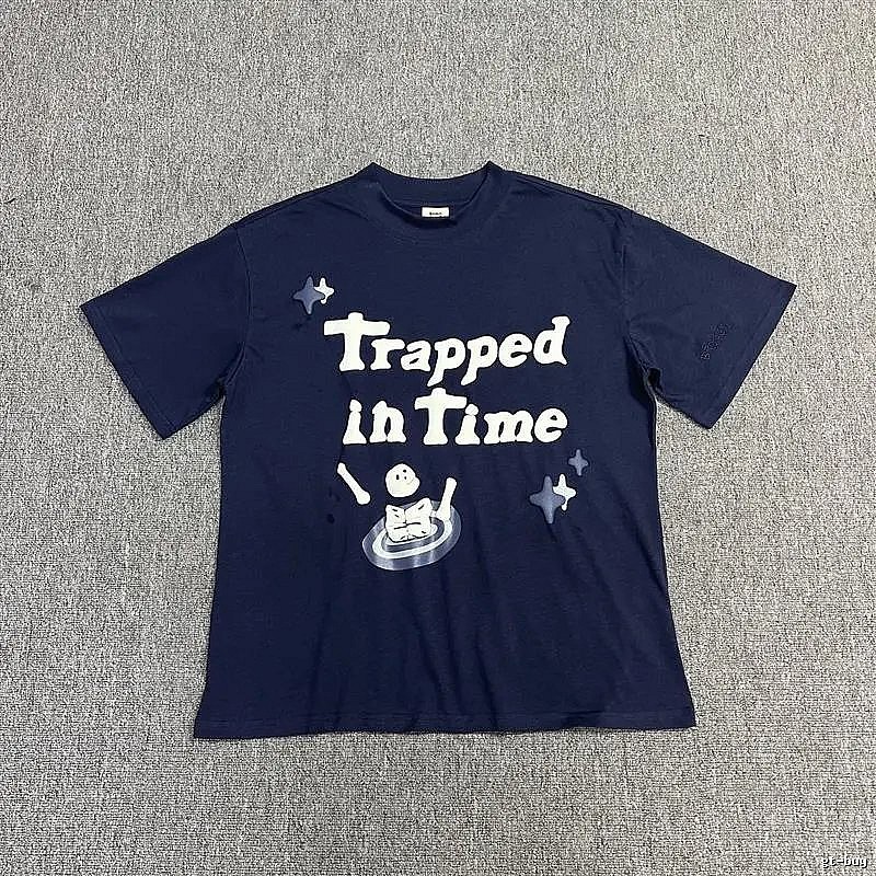 Broken Planet Easy Match Graphic T-shirt White Cotton Bold for Everyday Use