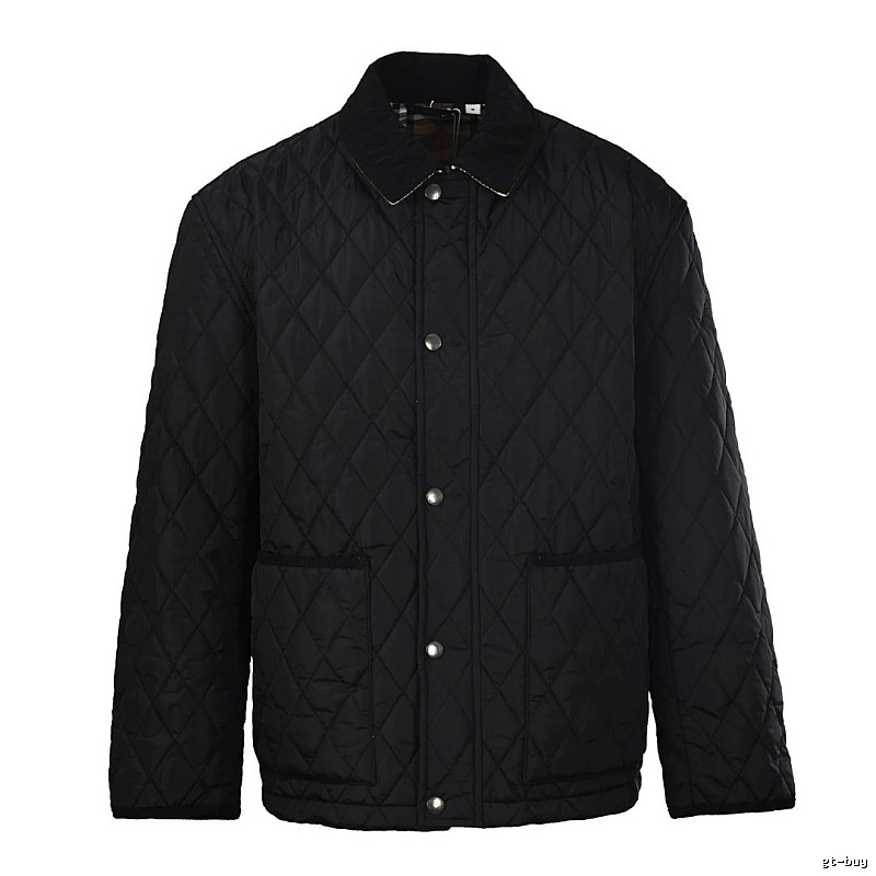 Burberry Diamond Quilting Quilted Field Jacket for winter