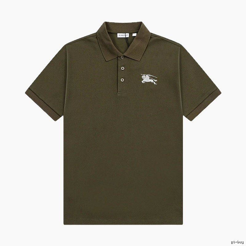 Burberry's retro-style polo shirt with the knight logo