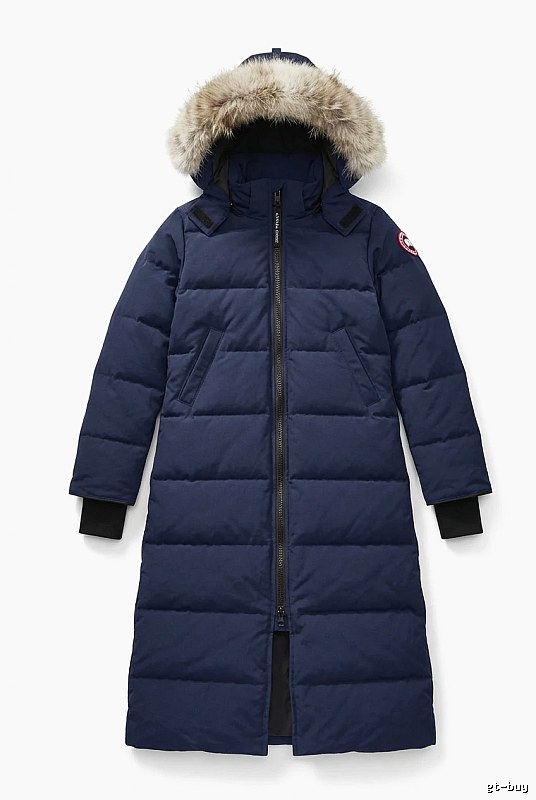 Canada Goose Parka Style Navy Blue Down Jacket
